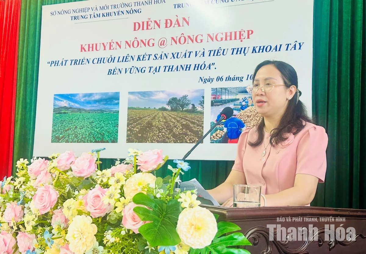 2 Phát triển chuỗi liên kết sản xuất, tiêu thụ khoai tây bền vững