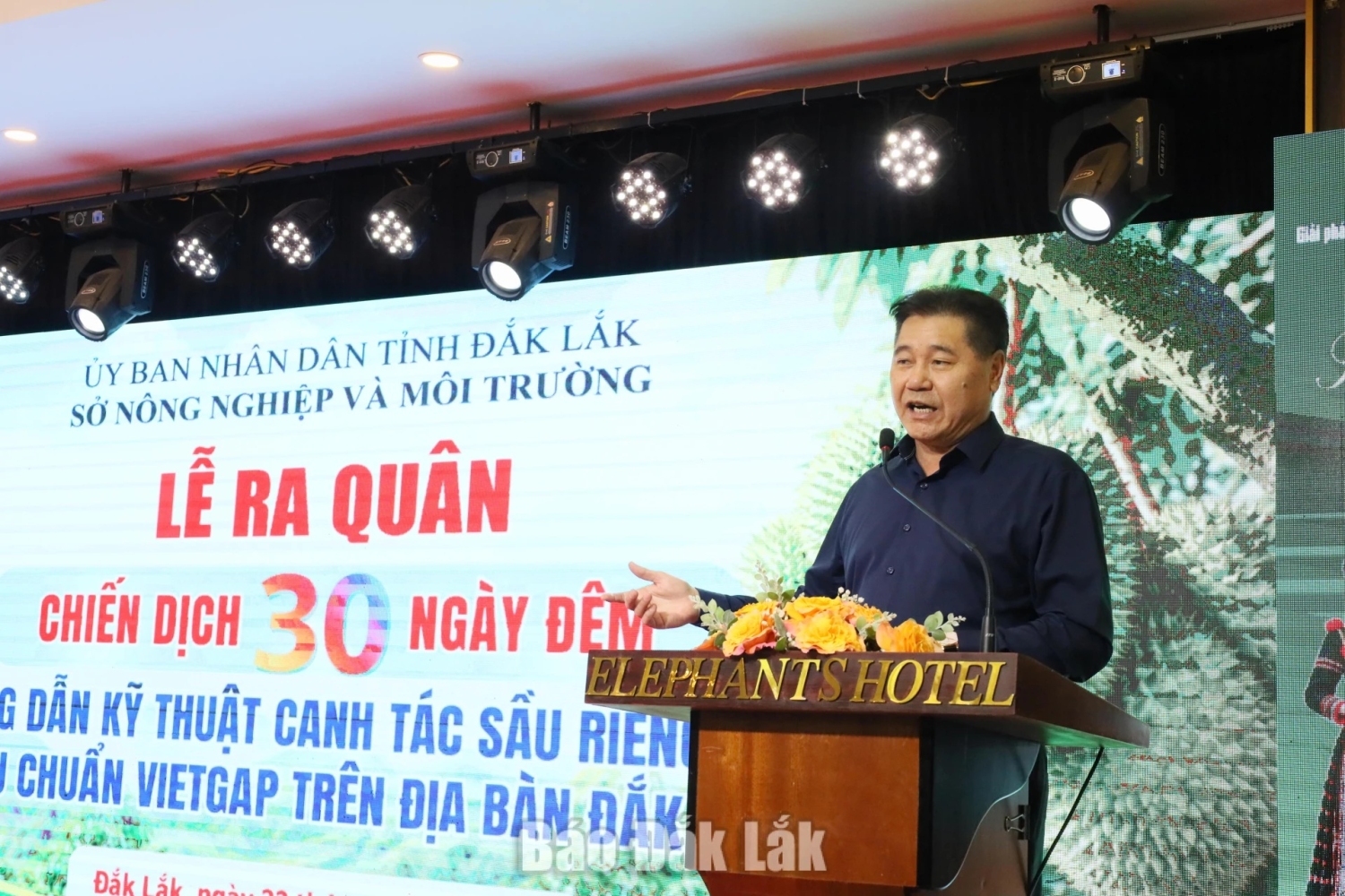 Ảnh 1 Ra quân chiến dịch 30 ngày đêm hướng dẫn kỹ thuật canh tác sầu riêng theo tiêu chuẩn VietGAP